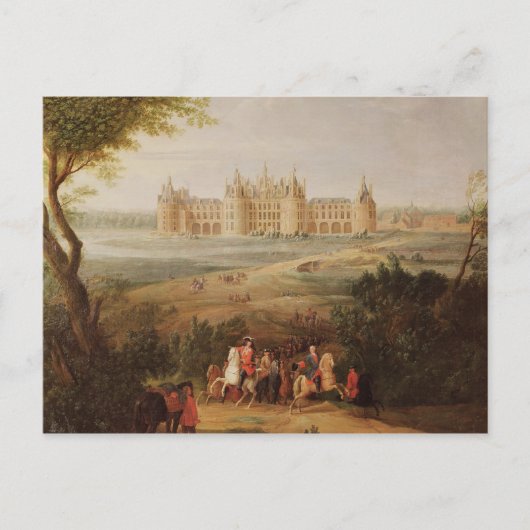 Schloss Chambord, 1722 Postkarte (Vorderseite)