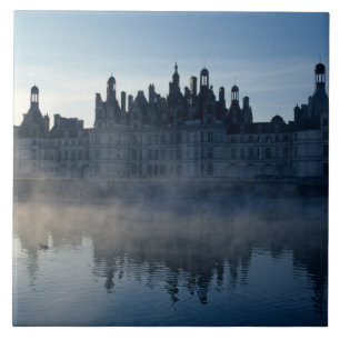 Schloss Chambord bei Morgengrauen, Loir-et-Cher, L Fliese