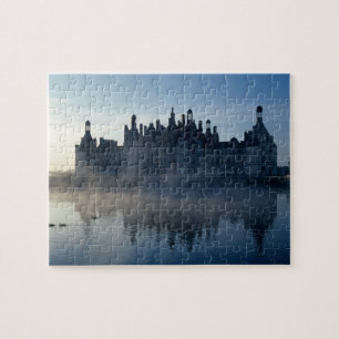 Schloss Chambord bei Morgengrauen, Loir-et-Cher, L Puzzle