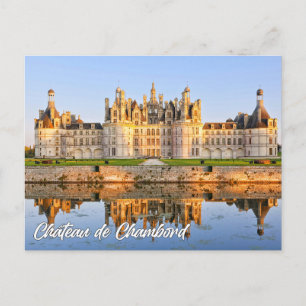Schloss Chambord, Chambord, Frankreich Postkarte