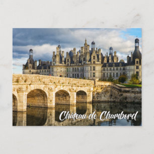 Schloss Chambord, Chambord, Frankreich Postkarte