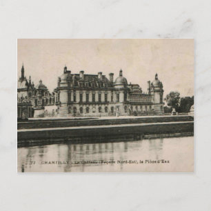 Schloss Chantilly Schloss Nachbildung 1925 Postkarte