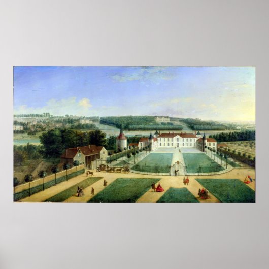 Schloss Charles Guillaume Le Normant Poster (Vorne)