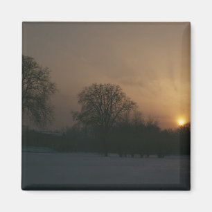 Schloss Charlottenhof, Sonnenuntergang Magnet