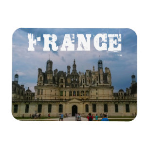 Schloss Château de Chambord Architektur Frankreich Magnet