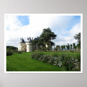 Schloss Chaumont-sur-Loire, Frankreich Poster
