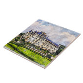 Schloss Chenonceau. Frankreich. Fliese (Seite)