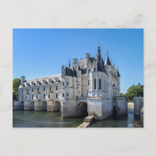 Schloss Chenonceau im Loire-Tal - Frankreich Postkarte