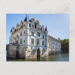 Schloss Chenonceau im Loiretal - Frankreich Postkarte
