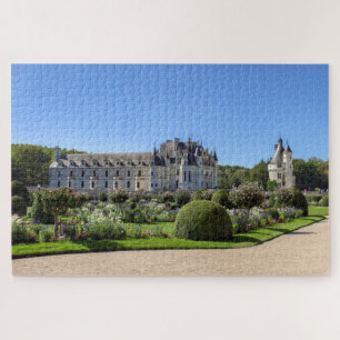 Schloss Chenonceau im Loiretal - Frankreich Puzzle