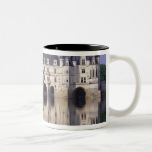Schloss Chenonceau, Loire-Tal, Zweifarbige Tasse