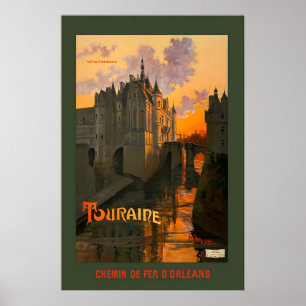 Schloss Chenonceau Schloss Touraine Frankreich Poster