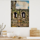 Schloss Chepstow, Monmouthshire, Wales Poster (Küche)