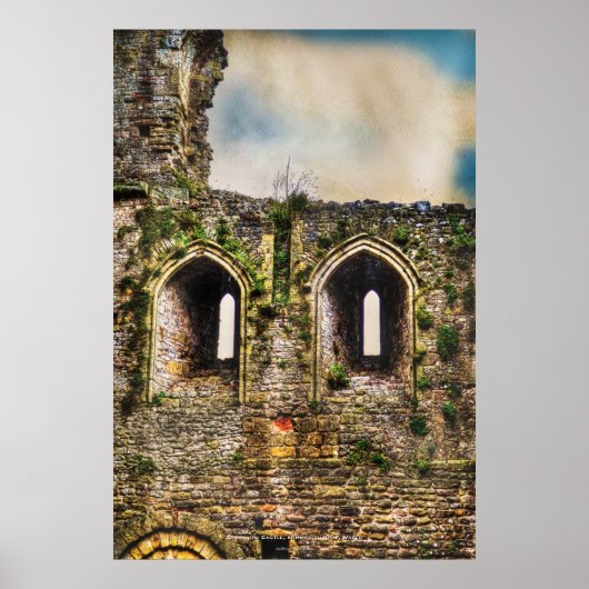 Schloss Chepstow, Monmouthshire, Wales Poster (Vorne)