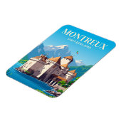 Schloss Chillon Schweiz Magnet (Linke Seite)