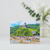 Schloss Cochem, Deutschland Postkarte (Stehend Vorderseite)