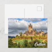 Schloss Cochem, Deutschland Postkarte (Vorne/Hinten)