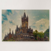 Schloss Cochem Mosel Reichsburg. Puzzle (Horizontal)