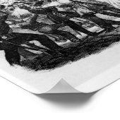 Schloss der Preußen in Berlin Poster (Ecke)