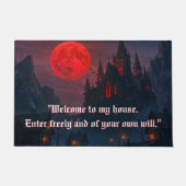 Schloss des Vampirbluts Fußmatte (Vorderseite)
