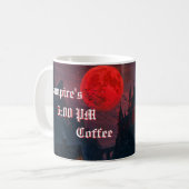 Schloss des Vampirbluts Kaffeetasse (Vorderseite Links)