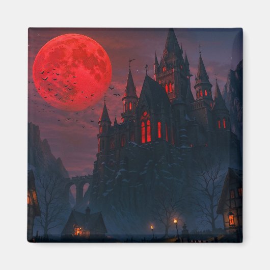Schloss des Vampirbluts Magnet (Vorne)