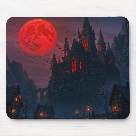 Schloss des Vampirbluts Mousepad (Vorne)