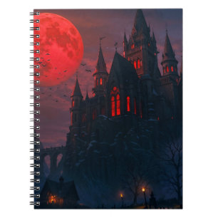 Schloss des Vampirbluts Notizblock
