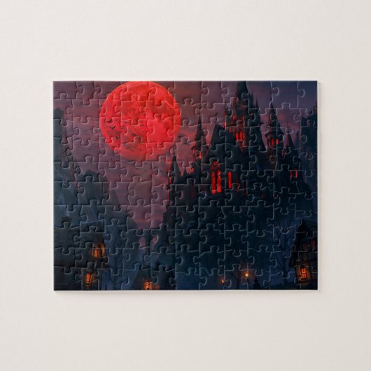 Schloss des Vampirbluts Puzzle (Horizontal)