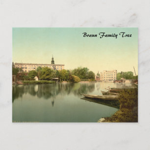 Schloss Dessau, Anhalt, Deutschland Postkarte