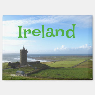 Schloss Doonagore Irland Magnet