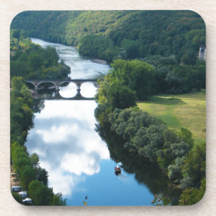 Schloss Dordogne Burg Ristorante La Lanchetta Getränkeuntersetzer
