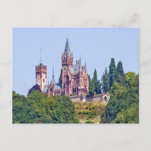 Schloss Drachenburg Bonn Geschichte erzählt Postkarte (Vorderseite)