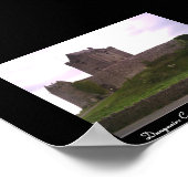 Schloss Dunguaire, Kinvara, Grafschaft.. Poster (Ecke)