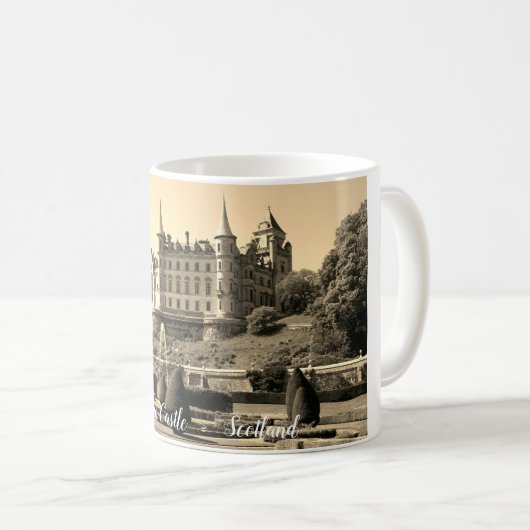 Schloss Dunrobin Schottland Kaffeetasse (VorderseiteRechts)