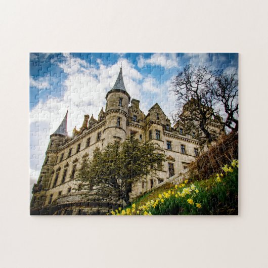 Schloss Dunrobin. Schottland Puzzle (Horizontal)