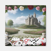 Schloss durch das Wunderland-Portal Magnet (Vorne)