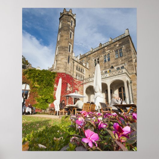 Schloss Eckberg, Deutschland Poster (Vorne)