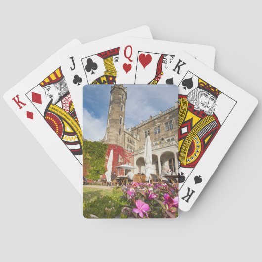 Schloss Eckberg, Deutschland Spielkarten (Rückseite)