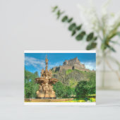 Schloss Edinburgh 9082 Postkarte (Stehend Vorderseite)