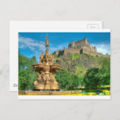 Schloss Edinburgh 9082 Postkarte (Vorne/Hinten)