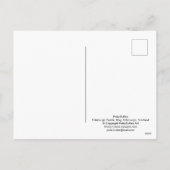 Schloss Edinburgh Edinburgh, Schottland Feiertagspostkarte (Rückseite)