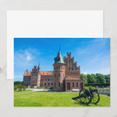 Schloss Egeskov Landschaftlich Dankeskarte (Vorne/Hinten)