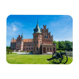 Schloss Egeskov Landschaftlich Magnet