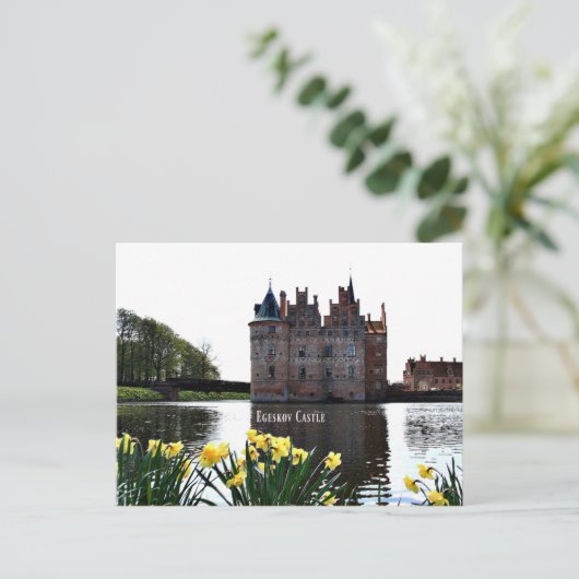 Schloss Egeskov Postkarte (Stehend Vorderseite)