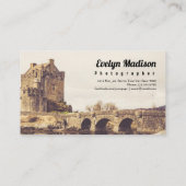 Schloss Eilean Donan D45 Visitenkarte (Rückseite)