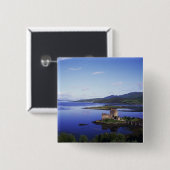 Schloss Eilean Donan, Dornie, Highlands, Button (Vorne & Hinten)