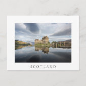 Schloss Eilean Donan mit Reflexion in Schottland Postkarte (Vorderseite)