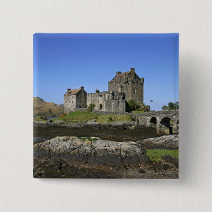 Schloss Eilean Donan, Schottland. Die berühmte Ei Button