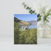 Schloss Eilean Donan, Schottland. Die berühmte Eil Postkarte (Stehend Vorderseite)